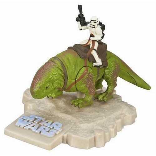 해즈브로 Hasbro Star Wars, Titanium Series Die-Cast, Dewback with Stormtrooper, 3 Inches