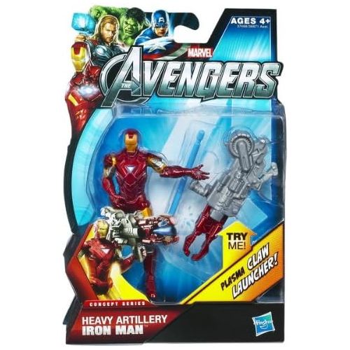 해즈브로 Hasbro The Avengers 2012 Comic Series Heavy Artillery Iron Man 4 inch Action Figure