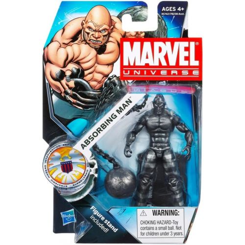 해즈브로 Hasbro Marvel Universe 3 3/4 Inch Series 16 Action Figure #24 Absorbing Man Dark Metallic Version
