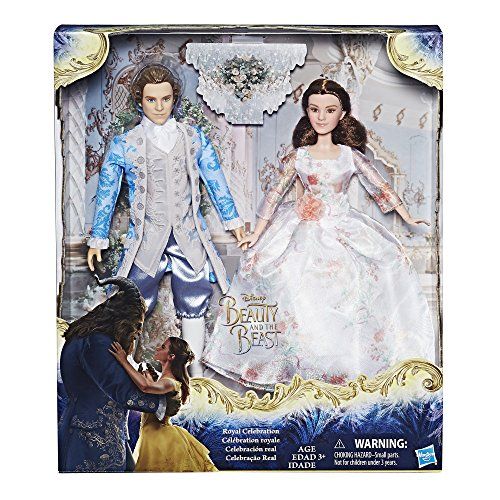 해즈브로 Hasbro Disney Beauty and The Beast Royal Celebration Princess Doll ~ Belle & Prince