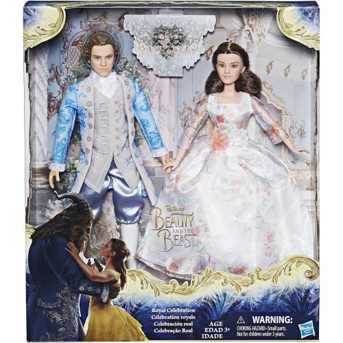 해즈브로 Hasbro Disney Beauty and The Beast Royal Celebration Princess Doll ~ Belle & Prince