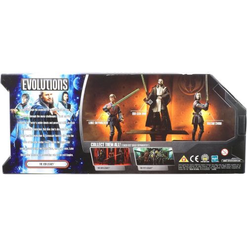 해즈브로 Hasbro Star Wars 3.75 Inch Scale Clone Wars Evolution Pack - Jedi Legacy