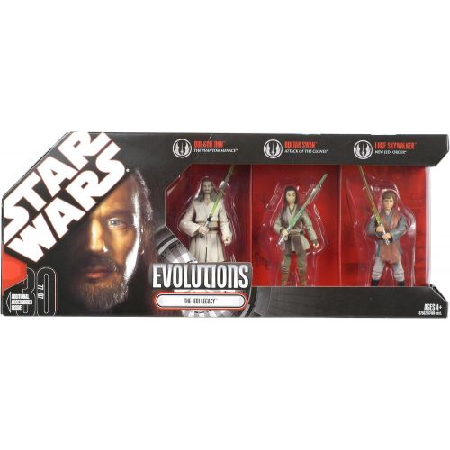 해즈브로 Hasbro Star Wars 3.75 Inch Scale Clone Wars Evolution Pack - Jedi Legacy