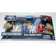 Star Wars 2012 Clone Wars Exclusive Battle Pack Royal Starship Droids R2R9, R... by Hasbro