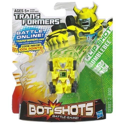 해즈브로 Hasbro Transformers Bot Shots Stunt and Speed Shots Set - Bumblebee Series 2