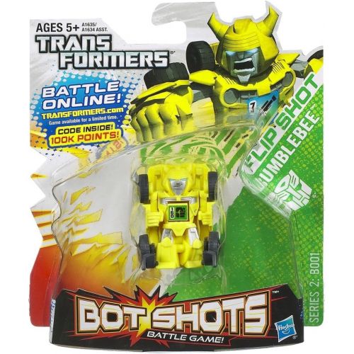 해즈브로 Hasbro Transformers Bot Shots Stunt and Speed Shots Set - Bumblebee Series 2