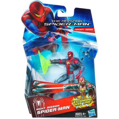 해즈브로 Hasbro The Amazing Spider-Man Concept Series Night Mission Spider-Man Action Figure