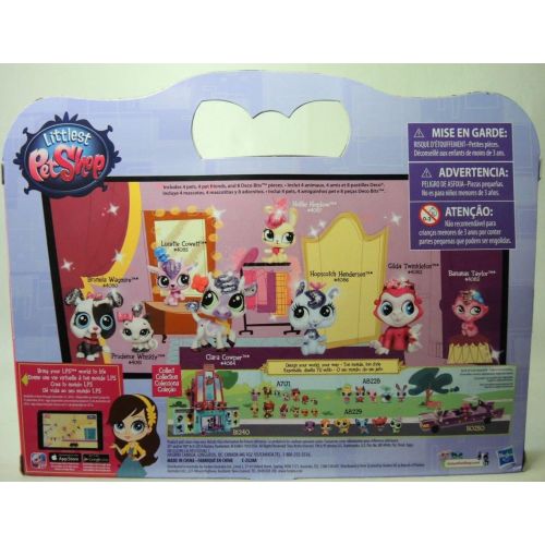 해즈브로 Hasbro Littlest Pet Shop Glitter Pets 8 Pack #4080-4087