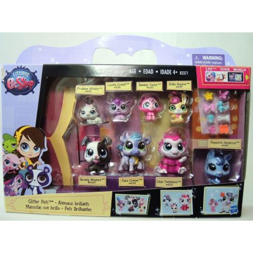 해즈브로 Hasbro Littlest Pet Shop Glitter Pets 8 Pack #4080-4087