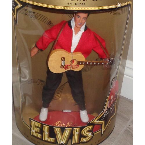 해즈브로 The Sun Never Sets on a Legend 1993 Elvis Doll, Jailhouse Rock Doll Hasbro 12...