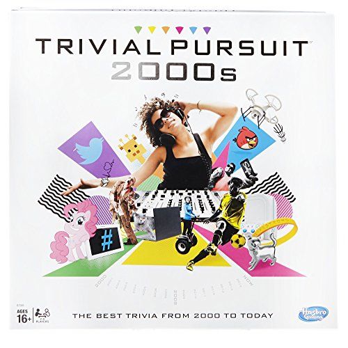 해즈브로 Hasbro Gaming Trivial Pursuit: 2000s Edition Game