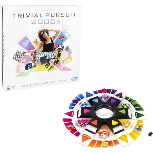 해즈브로 Hasbro Gaming Trivial Pursuit: 2000s Edition Game