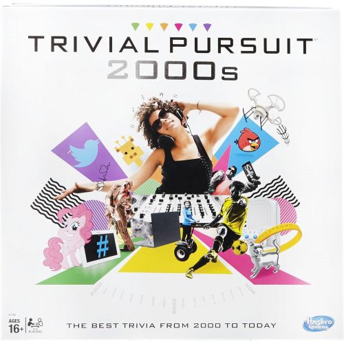 해즈브로 Hasbro Gaming Trivial Pursuit: 2000s Edition Game