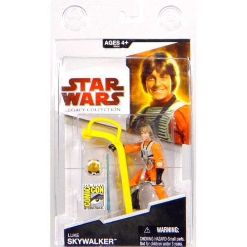 해즈브로 Star Wars Hasbro 2009 SDCC San Diego Comic-Con Exclusive Action Figure Luke Skywalker Rebel X-Wing with Ladder