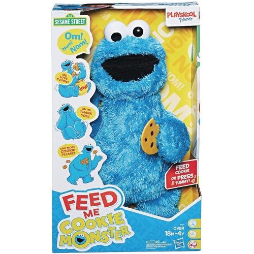 해즈브로 Hasbro Sesame Street Feed Me Cookie Monster Plush Toy Standard