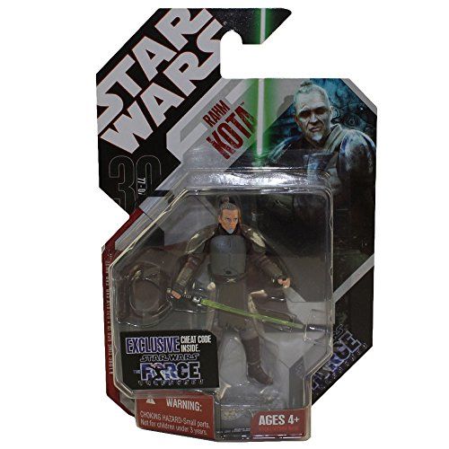 해즈브로 Hasbro Star Wars Basic Figure Force Unleashed General Rahm Kota Samurai Jedi