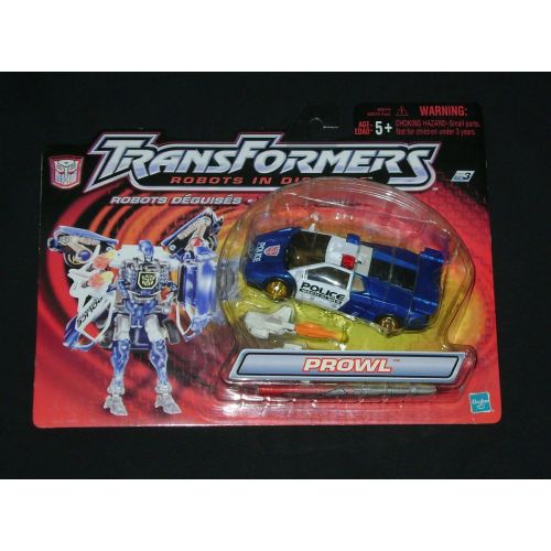 해즈브로 Hasbro Transformers Robots in Disguise Combiners - Prowl - High Speed Chaser - Released in Year 2001