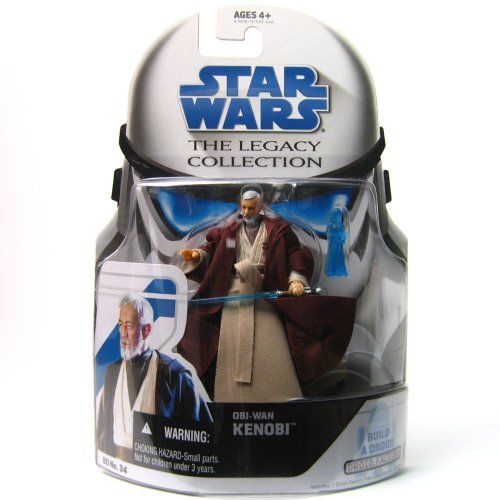 해즈브로 Hasbro Star Wars Legacy Collection Build-A-Droid Factory Action Figure BD No. 34 OBI-Wan Kenobi