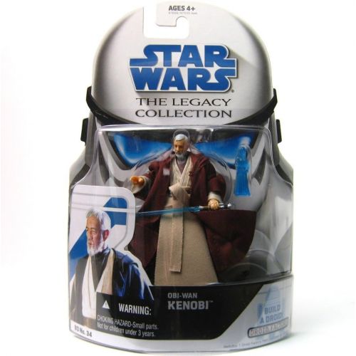 해즈브로 Hasbro Star Wars Legacy Collection Build-A-Droid Factory Action Figure BD No. 34 OBI-Wan Kenobi