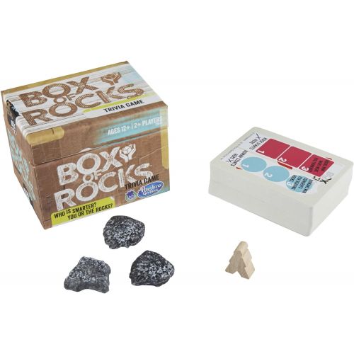해즈브로 Hasbro Gaming Hasbro Games Box of Rocks Party Board Game (Amazon Exclusive)