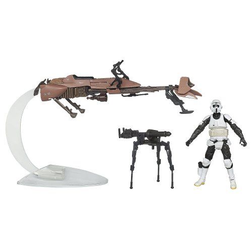 해즈브로 Hasbro Star Wars Speeder Biker with Scout Trooper Toys R Us Exclusive 2012 by Hasbro