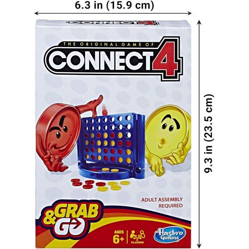 해즈브로 Hasbro Gaming Connect 4 Grab and Go Game (Travel Size)