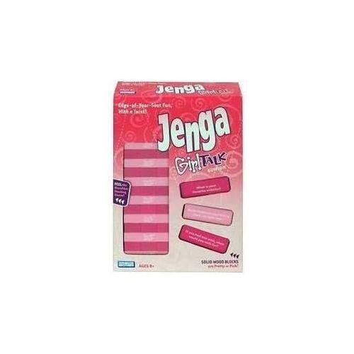 해즈브로 Hasbro Jenga Pink Girl Talk Edition