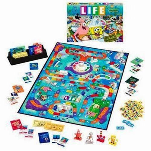 해즈브로 Hasbro Gaming Hasbro The Game of Life - Bikini Bottom SpongeBob SquarePants Edition