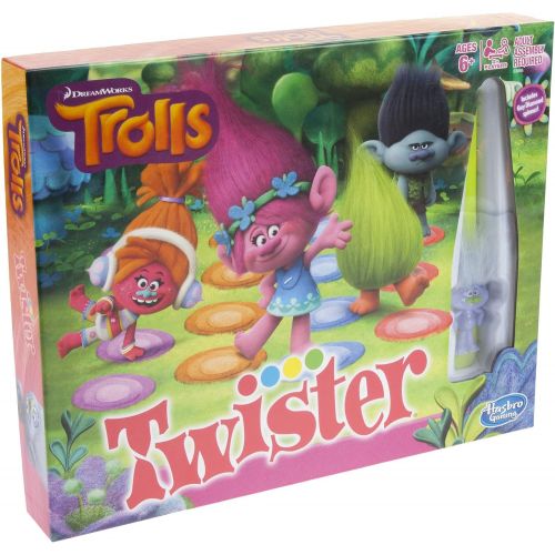 해즈브로 Hasbro Gaming Twister Game: DreamWorks Trolls Edition