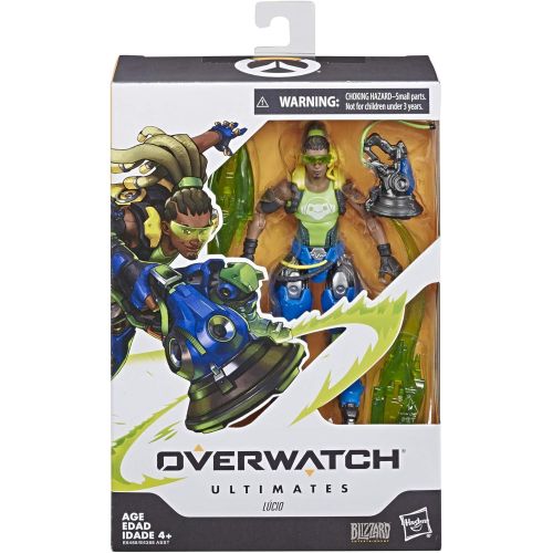 해즈브로 Hasbro Overwatch Ultimates Series Lucio 6 Collectible Action Figure