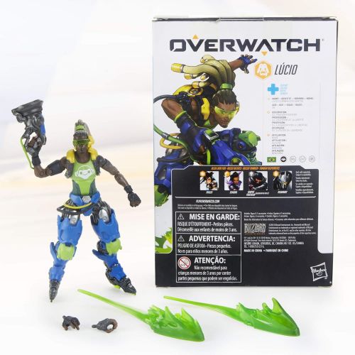 해즈브로 Hasbro Overwatch Ultimates Series Lucio 6 Collectible Action Figure