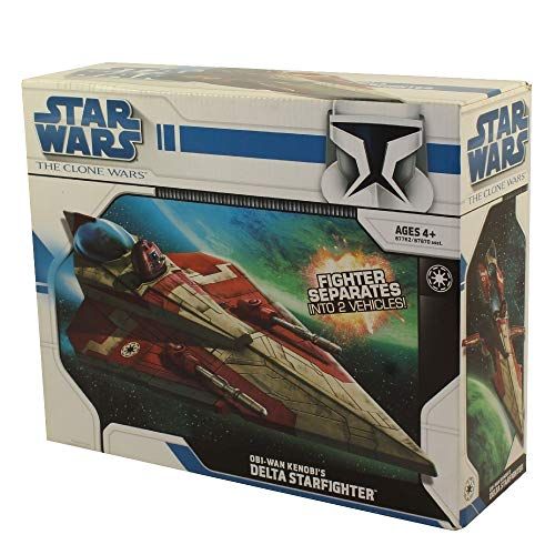 해즈브로 Hasbro Star Wars Clone Wars OBI-Wans Delta Starfighter