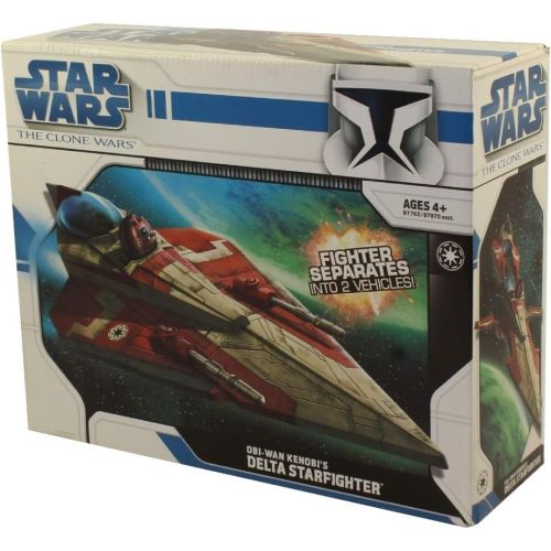해즈브로 Hasbro Star Wars Clone Wars OBI-Wans Delta Starfighter