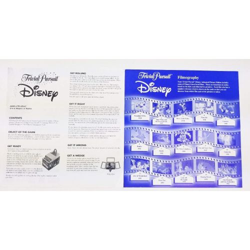 해즈브로 Hasbro Disney Trivial Pursuit - Animated Picture Edition