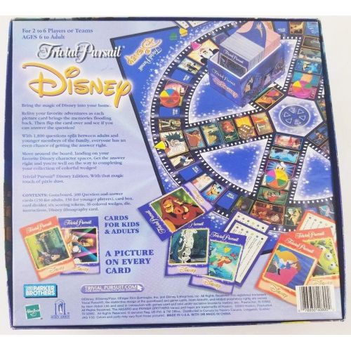 해즈브로 Hasbro Disney Trivial Pursuit - Animated Picture Edition