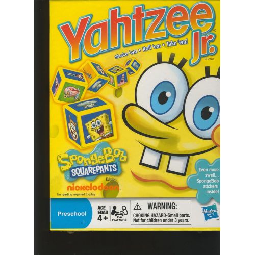 해즈브로 Hasbro Spongebob Squarepants Yahtzee Jr.