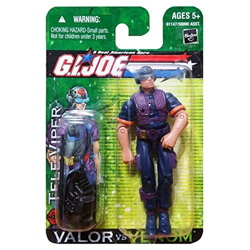 해즈브로 Hasbro G.I. Joe Valor vs. Venom: Tele-Viper (Cobra Communications Specialist) 3.75 Inch Action Figure