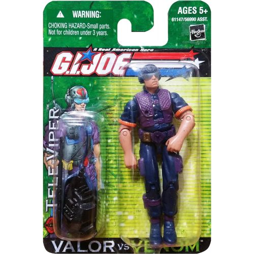 해즈브로 Hasbro G.I. Joe Valor vs. Venom: Tele-Viper (Cobra Communications Specialist) 3.75 Inch Action Figure