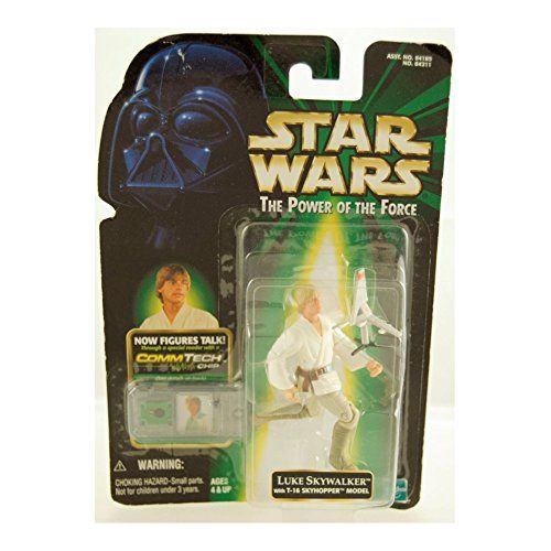 해즈브로 Hasbro Star Wars: Power of The Force CommTech Luke Skywalker Action Figure