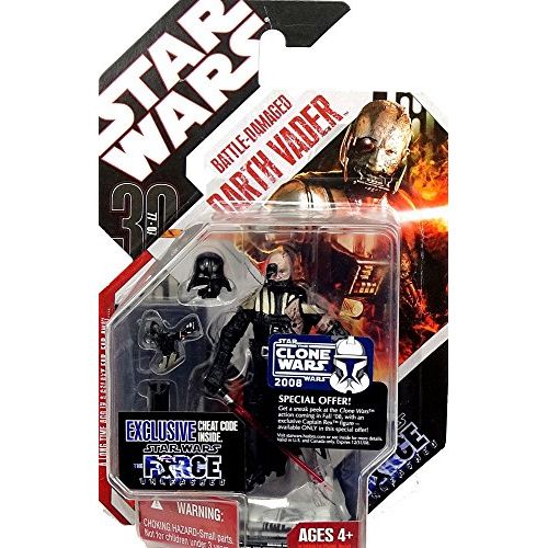 해즈브로 Hasbro Star Wars Basic Figure Force Unleashed Darth Vader