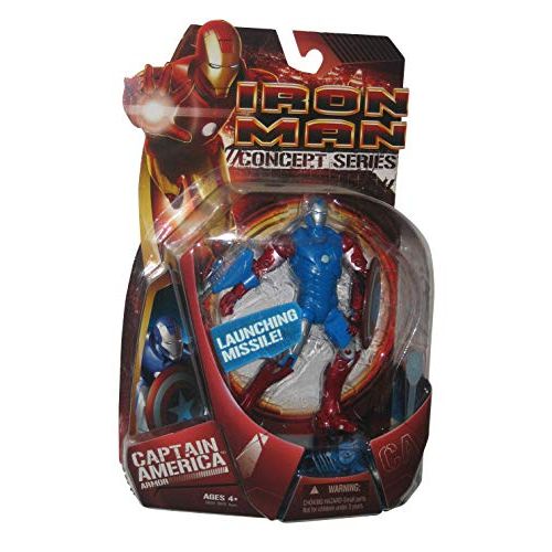 해즈브로 Hasbro Iron Man Movie Action Figure Capt. America Armor Iron Man