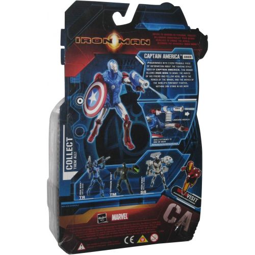 해즈브로 Hasbro Iron Man Movie Action Figure Capt. America Armor Iron Man