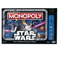 Hasbro Gaming Monopoly Game: Star Wars 40th Anniversary Special Edition