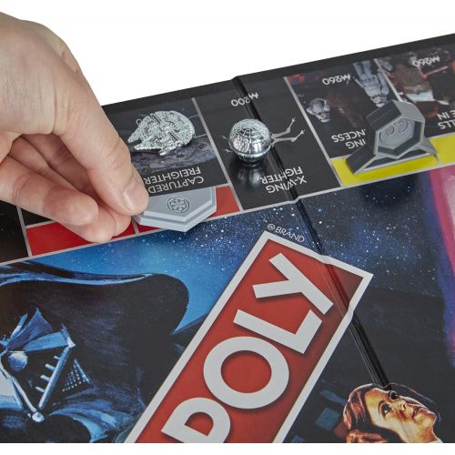 해즈브로 Hasbro Gaming Monopoly Game: Star Wars 40th Anniversary Special Edition