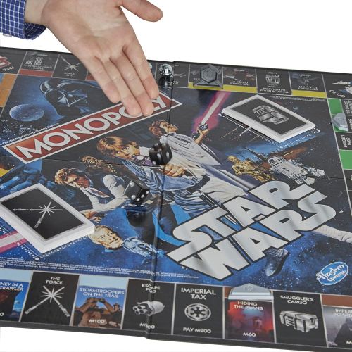 해즈브로 Hasbro Gaming Monopoly Game: Star Wars 40th Anniversary Special Edition