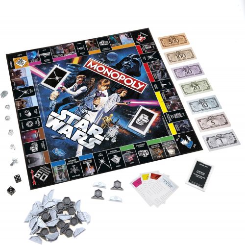 해즈브로 Hasbro Gaming Monopoly Game: Star Wars 40th Anniversary Special Edition