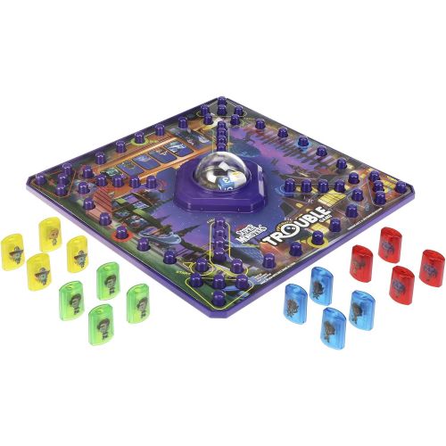 해즈브로 Hasbro Gaming Hasbro Games Trouble: Netflix Super Monsters Edition Board Game for Kids Ages 5+