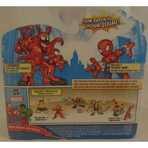 해즈브로 Hasbro Super Hero Squad 8: Carnage & Ben Reilly Spider-Man