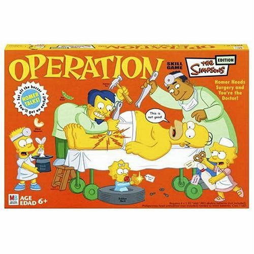 해즈브로 Hasbro Operation Simpsons