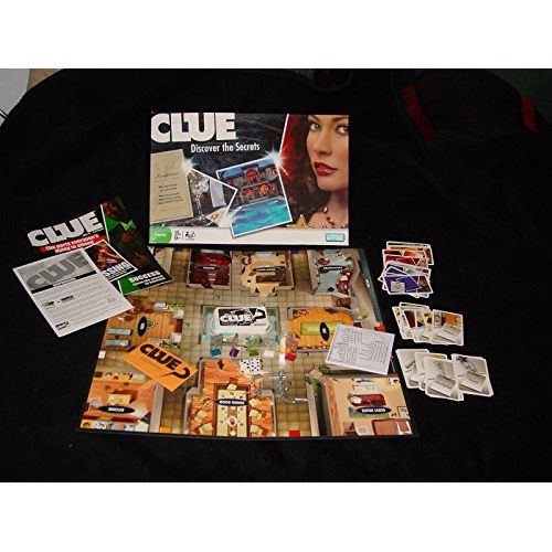 해즈브로 Hasbro CLUE BOARD GAME [DISCOVER THE SECRETS]